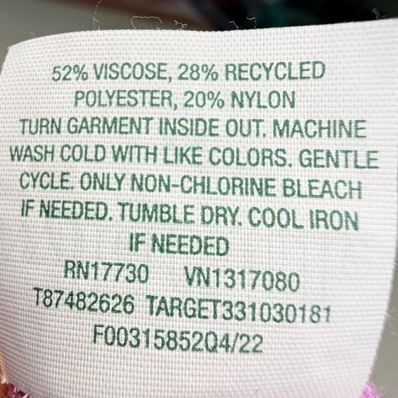 Wild Fable Women’s Ribbed Bralette - Pink - Picture 4 of 5